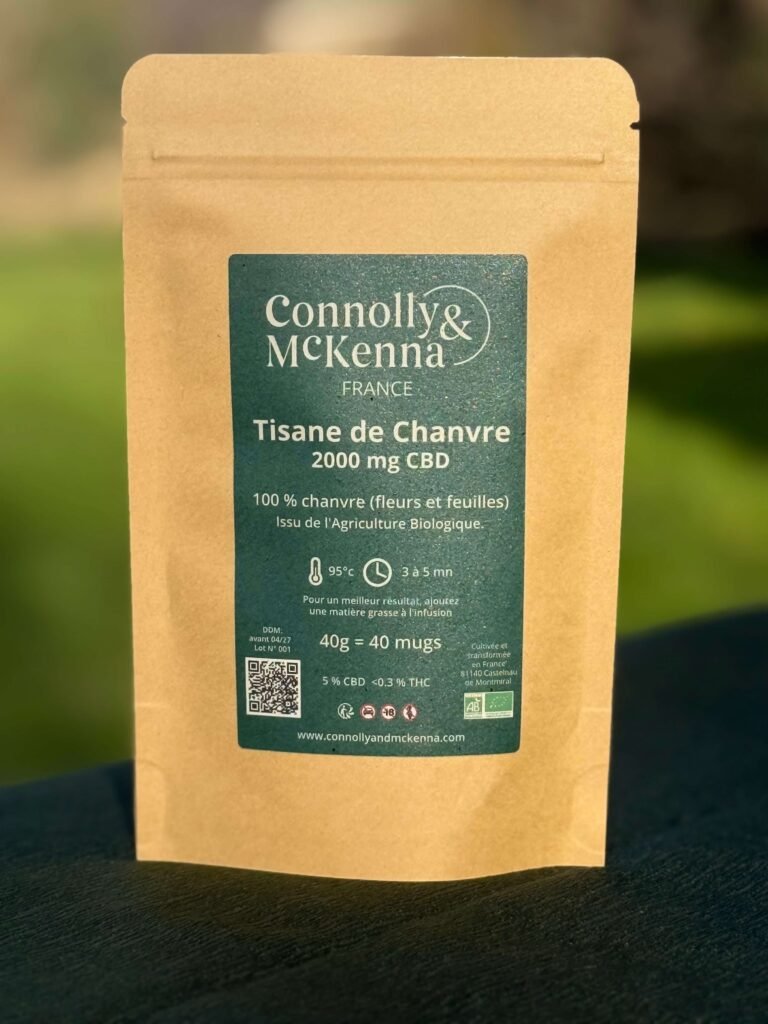 Connolly & McKenna Tisane biologique de chanvre - Connolly & McKenna