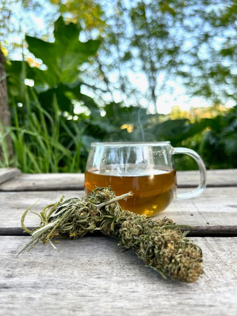 benefits of organic CBD herbal tea